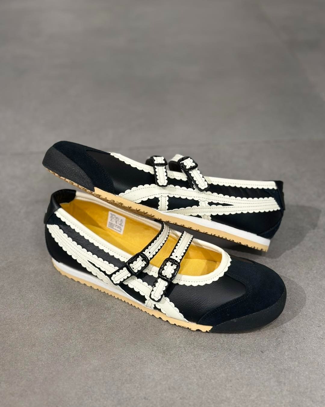 Onitsuka Tiger MEXICO 66 TGRS Mary Janes Classic Ballet Flat Shoes New Colour