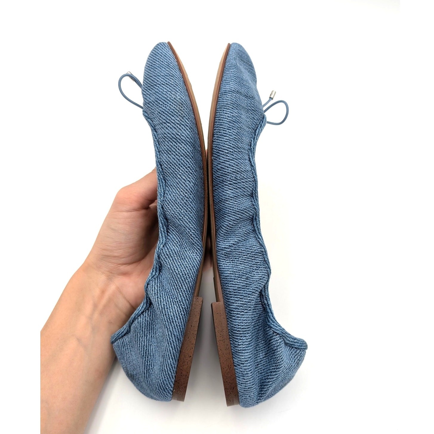 Sam Edelman Felicia Ballet Flats Women’s Montrose Blue Size US8.5 EU39