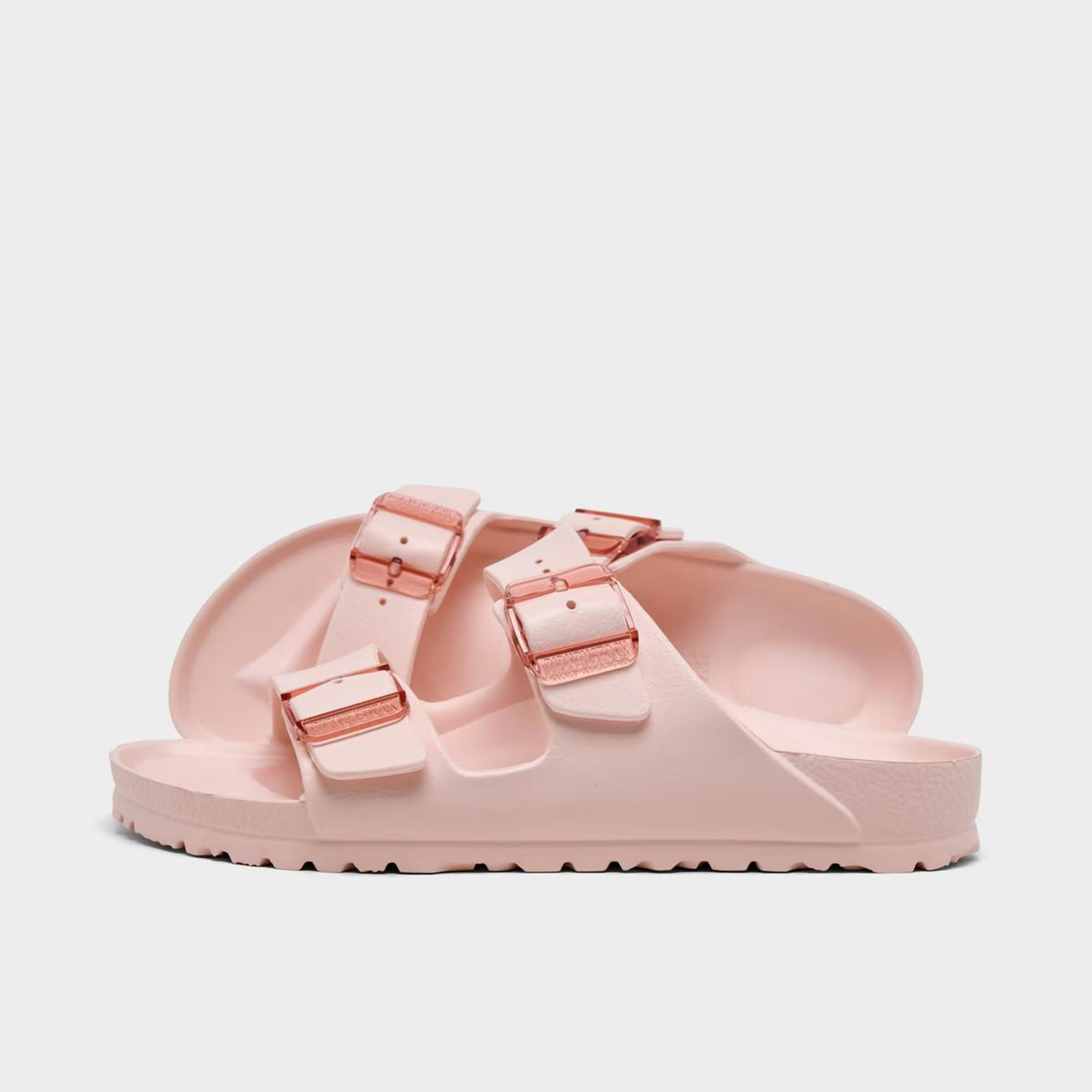 Women’s Birkenstock Arizona EVA Stealth Buckle Sandals Light Rose 1029742 650