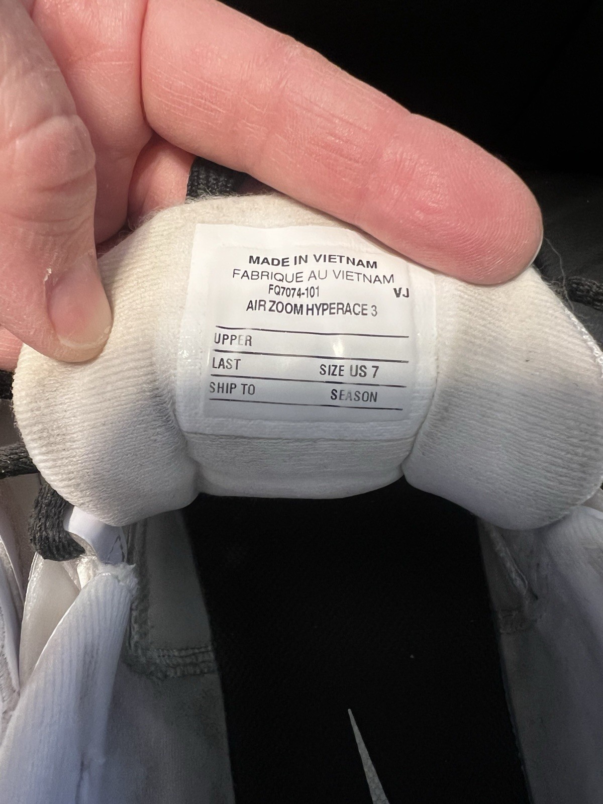 Nike White Women’s Volleyball Shoes Size 7 Excellent Condition