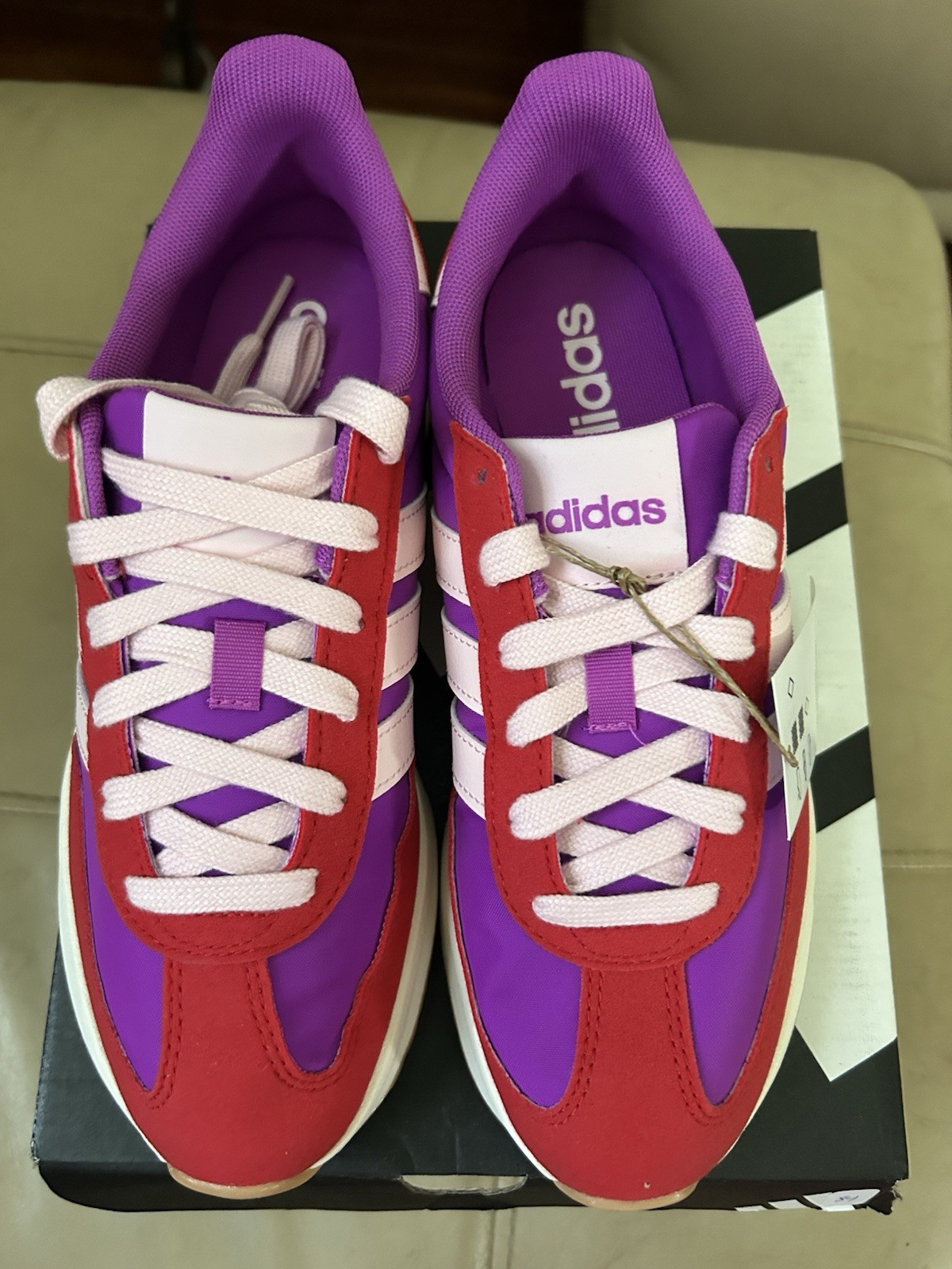 Women’s Adidas Run 60’s Shoes, Size 6, New In Box
