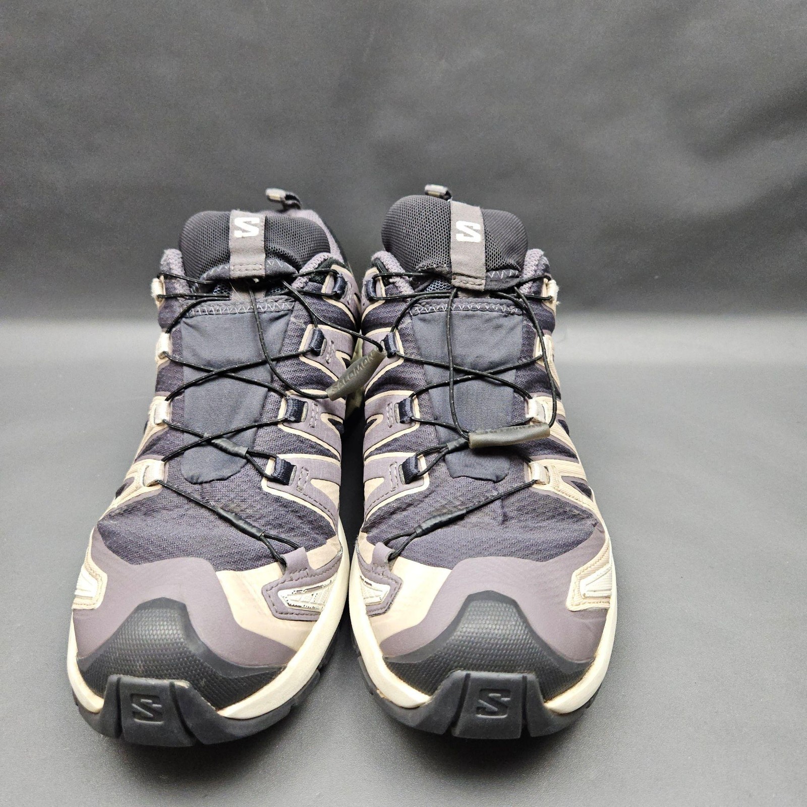 Salomon XA Pro 3D V9 GTX Trail Shoes Womens 8.5 Purple Gore-Tex Hiking Sneakers
