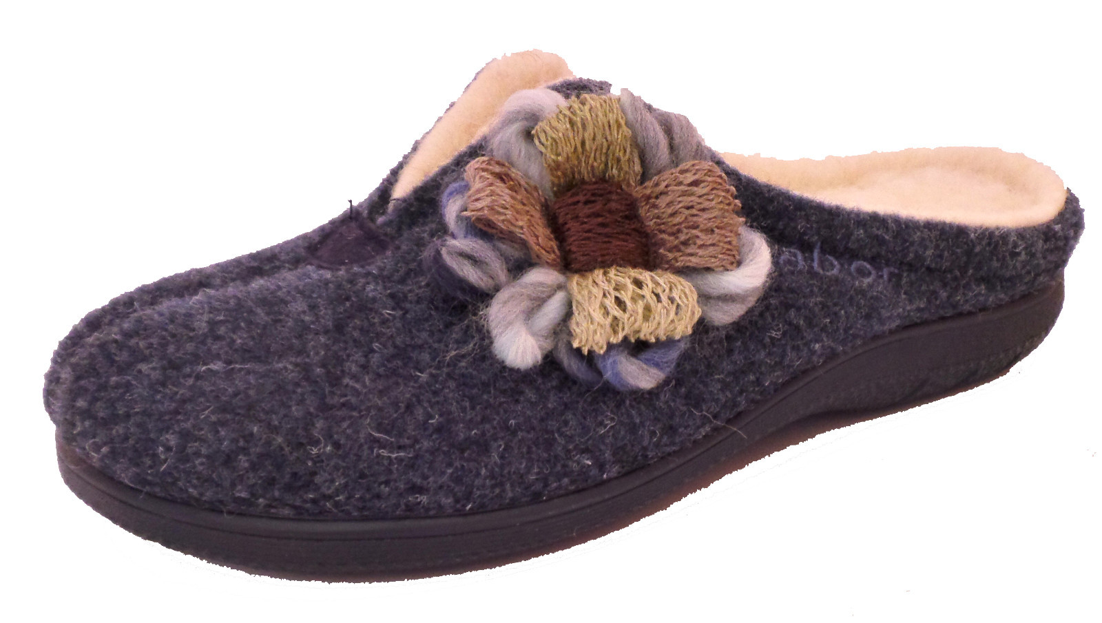 GABOR HOME 148153 [SIZE 36 37 38 39 40 41 42] SLIPPERS SLIPPERS BLUE NEW ORIGINAL PACKAGING