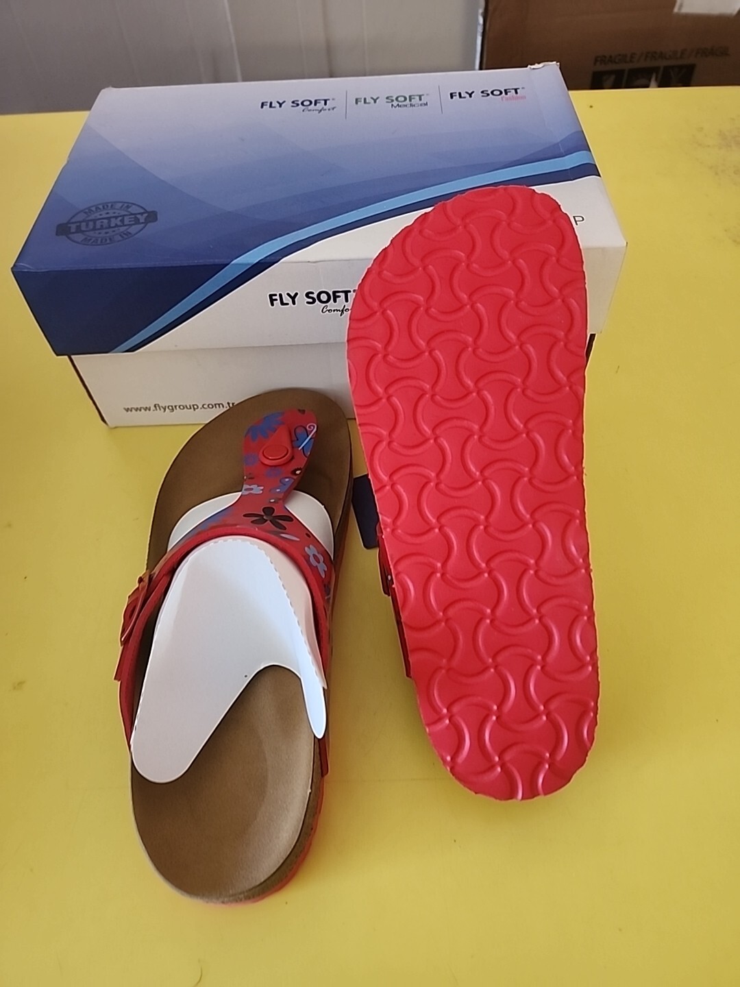 Fly Soft Dahlia Women’s Casual Buckle Thong Strap Sandal Flip Flop Platform…