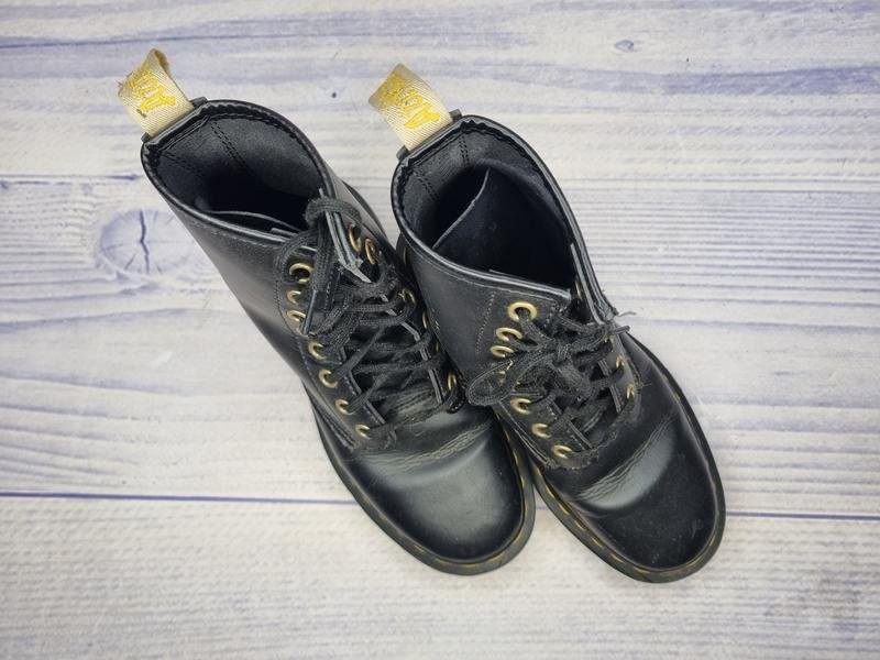 women dr martens boots black 35.5 #7KM9