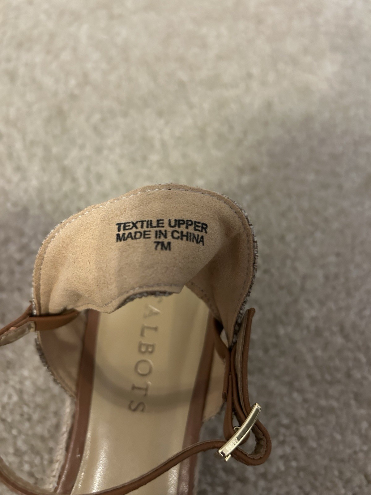 Talbot’s Espedrilles Shoes