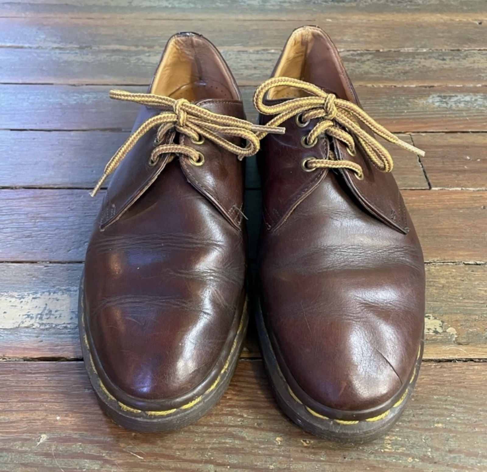 DR. MARTENS Made in England Rare 80’s 3-eye Oxfords AW 1484 – M 9, W 10|🧡🎀