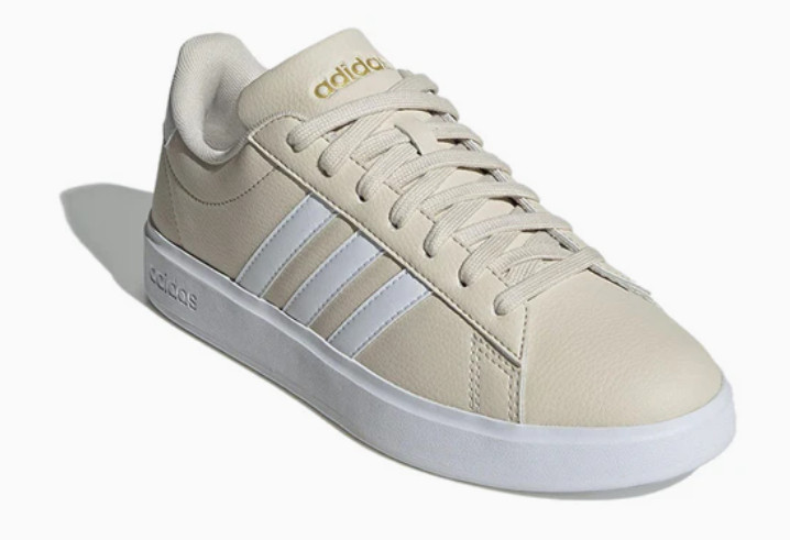 Adidas Grand Court 2.0 (GW9217) «Beige/White/Alumina» Women’s Sneakers