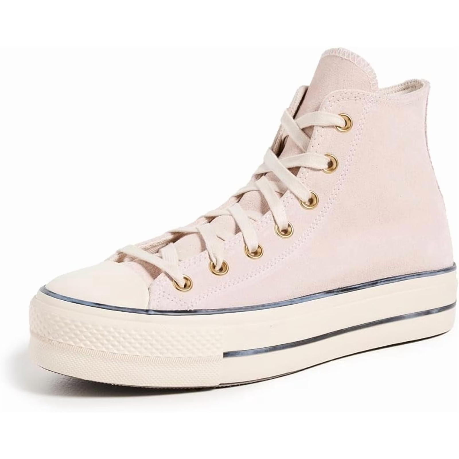 Converse Chuck Taylor All Star Lift Platform High Pale Petal/ Pink, Size 8.5 New