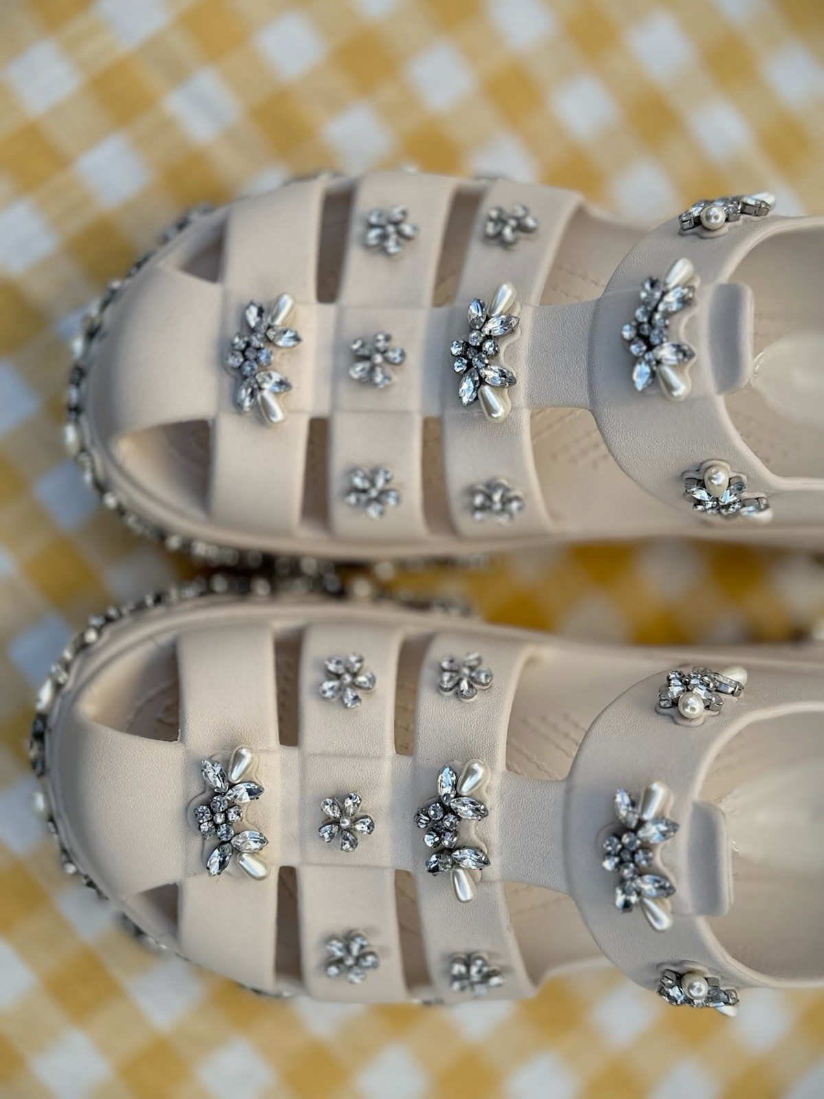 Simone Rocha x Crocs Stomp Fisherman Sandals in Stucco 42/43 (US Women’s 11)