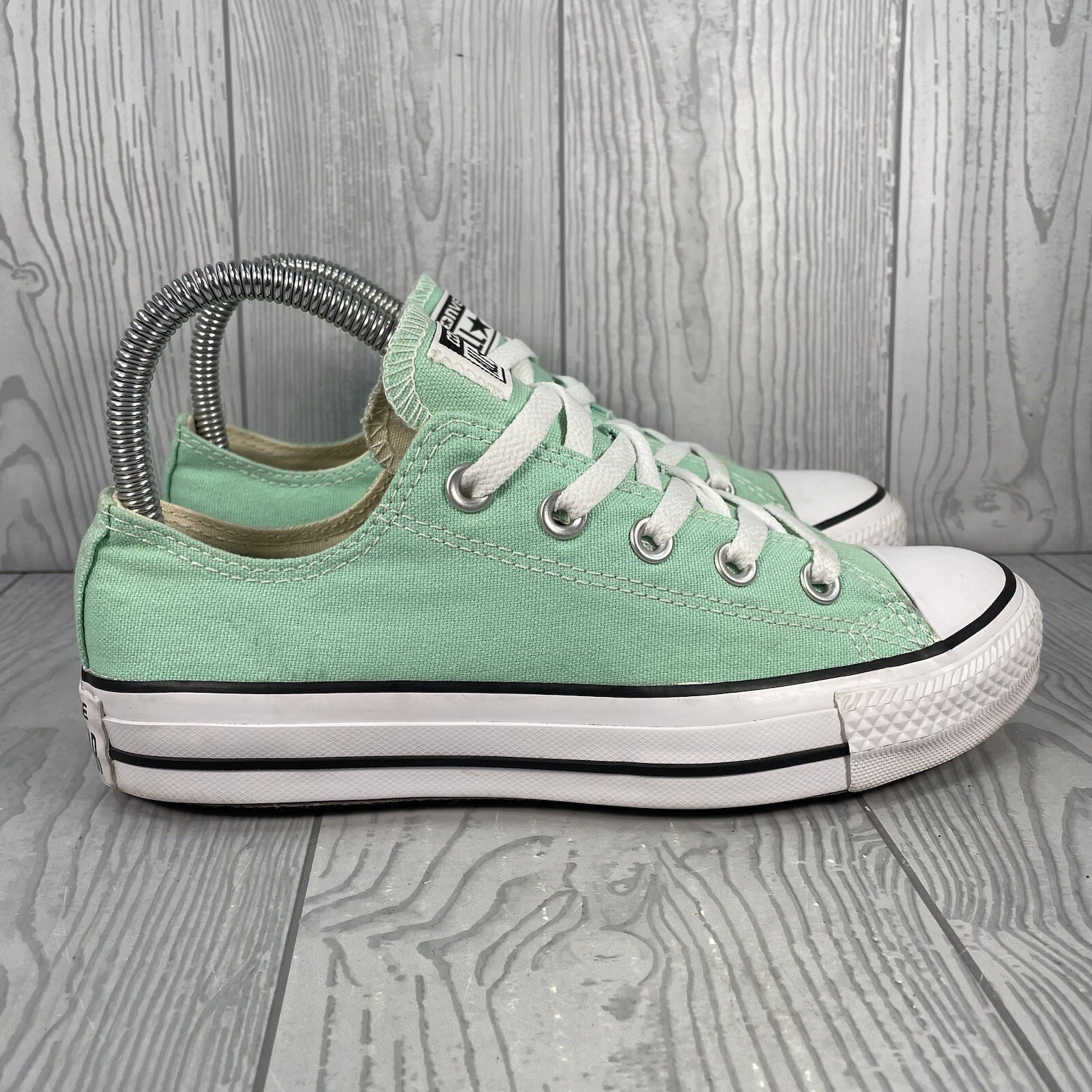 Converse Chuck Taylor All Star Low Shoes Sneakers Mint Green Mens 4 Womens 6