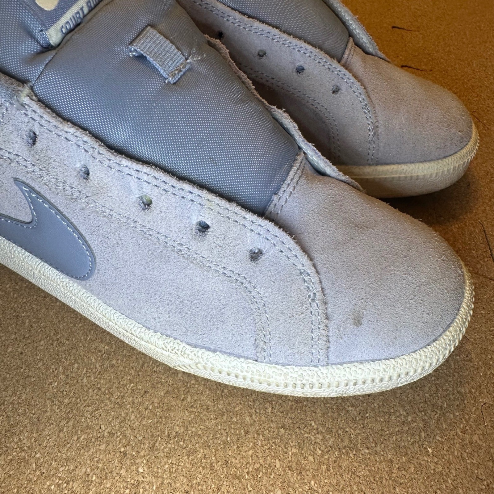 Nike Court Royale Suede Lavender Blue Low Top Sneakers 916795-002 Womens 8