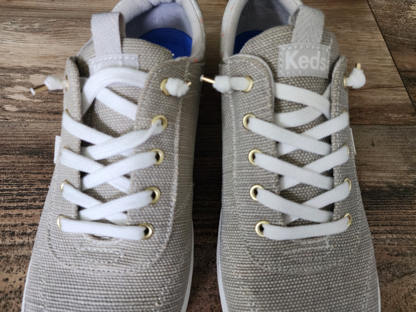 Keds Center III Women Canvas Sneakers | Grey | Size 10M
