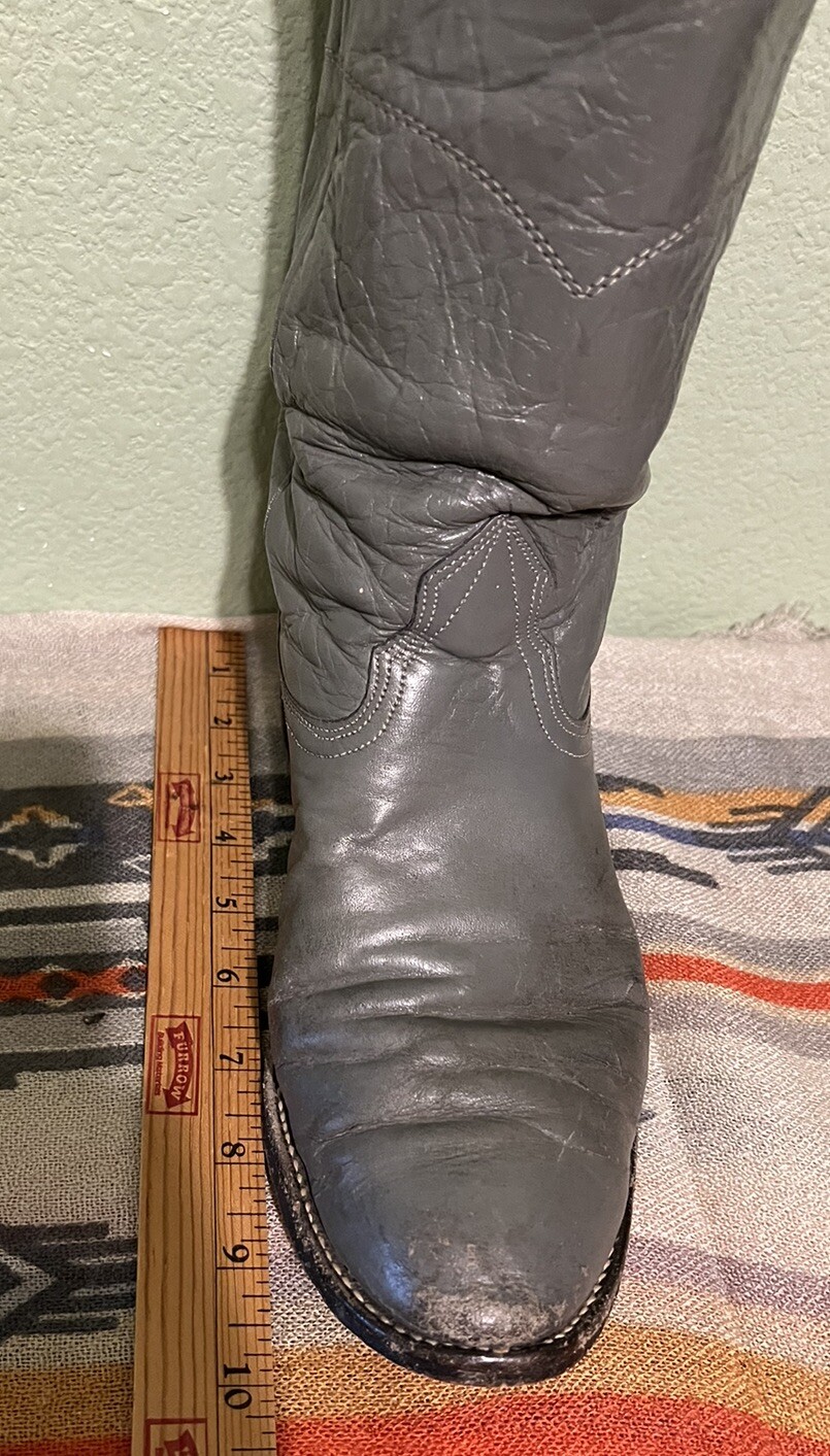 90’s Nocona Ropers Grey Women’s Cowboy Boots 6.5 C