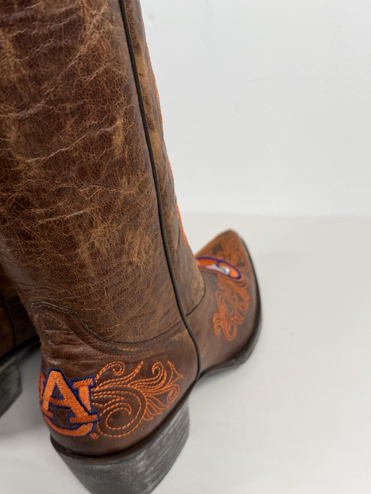 Women’s Gameday Cowgirl Boots By Old Gringo Auburn University Size 9.5 B Western