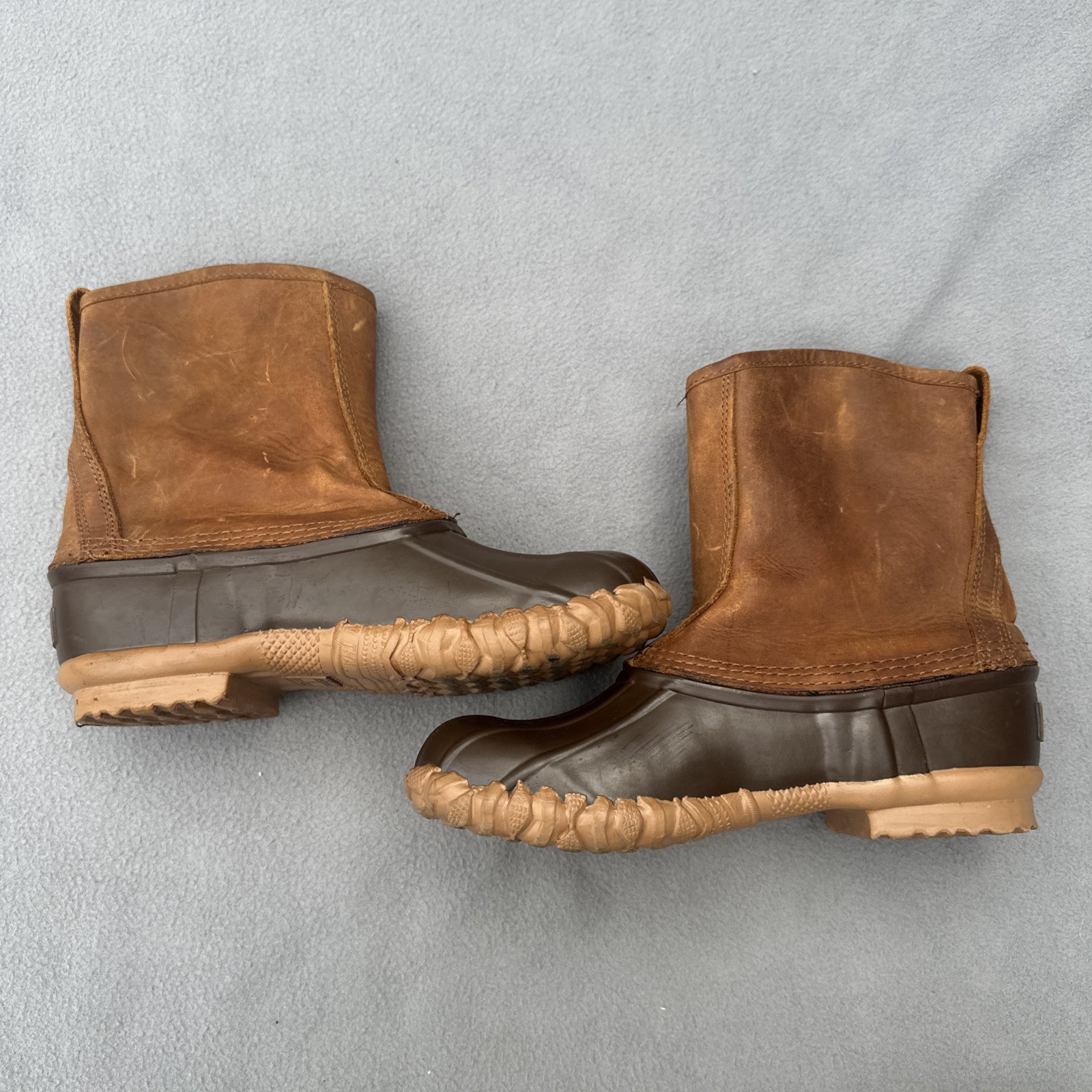 Lacrosse Trekker Duck Boots Mens 6 Womens 7.5 Steel Shank Waterproof