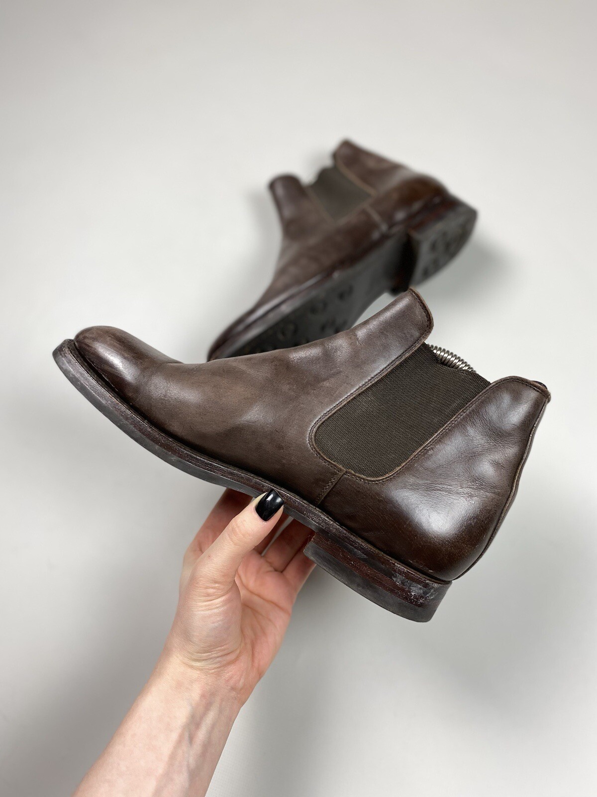 Crockett & Jones Gresham ladies leather Chelsea shoes boots size 9
