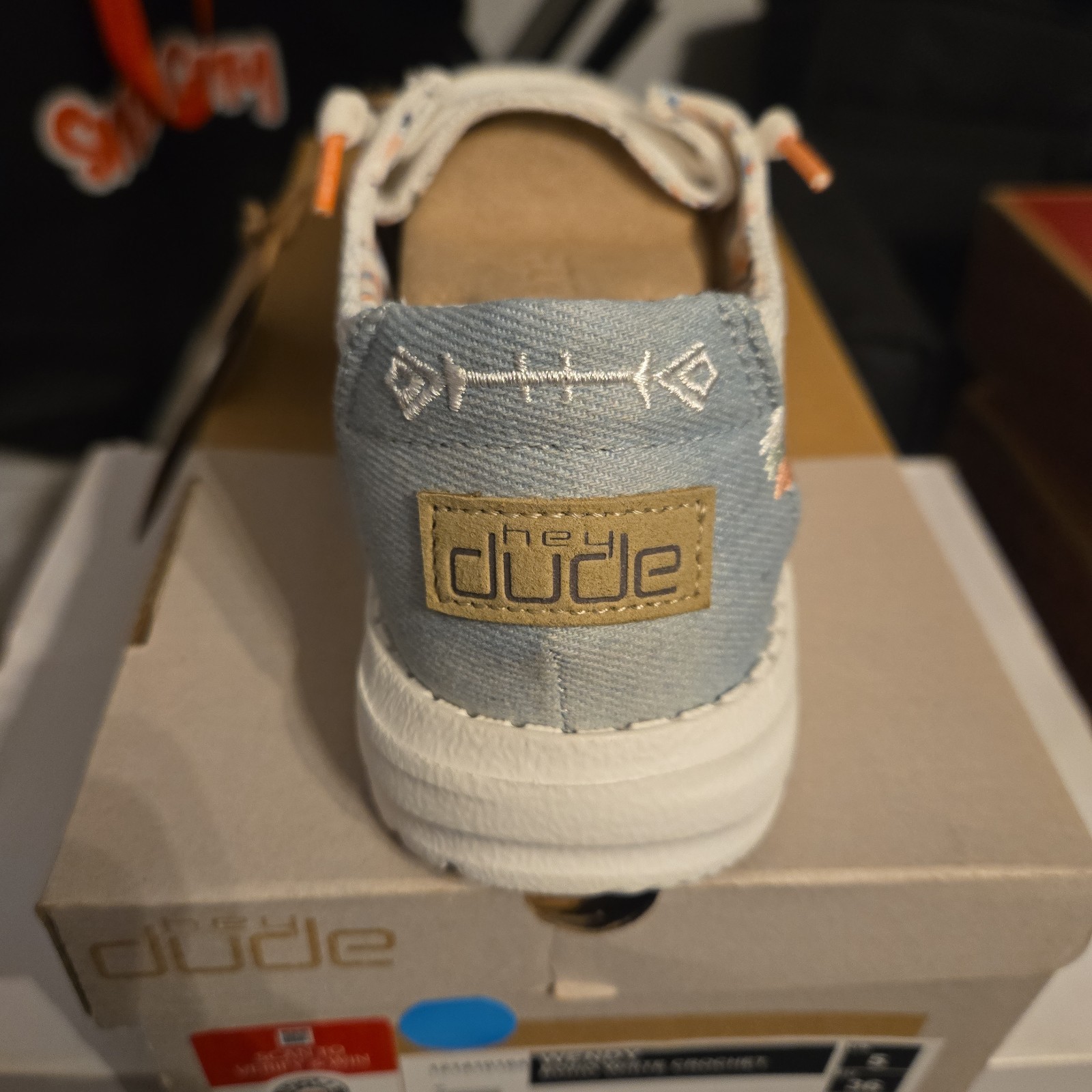Hey Dude Wendy Boho White Crochet Womens Size 5