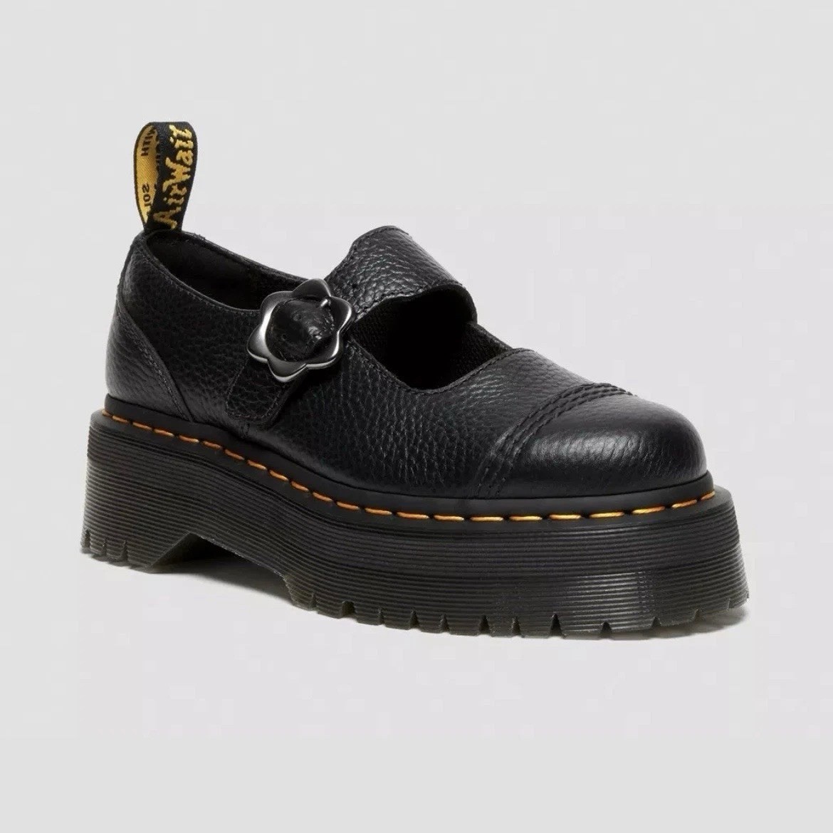 Dr. Martens Addina Flower Buckle Womens 9 US Bouncing Soles