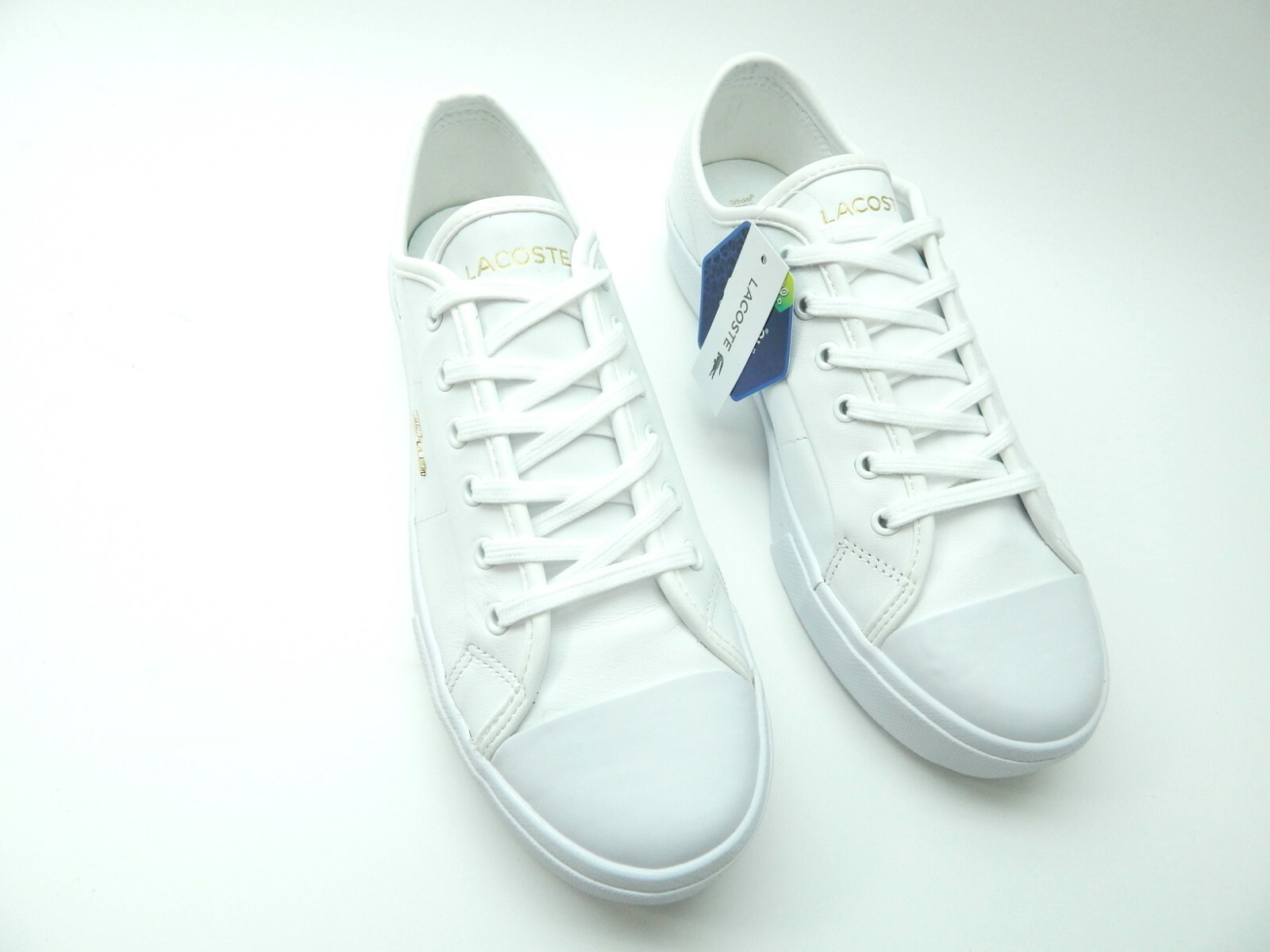 LACOSTE WOMEN’S ZIANE PLUS GRAND 1201 WHITE SHOES