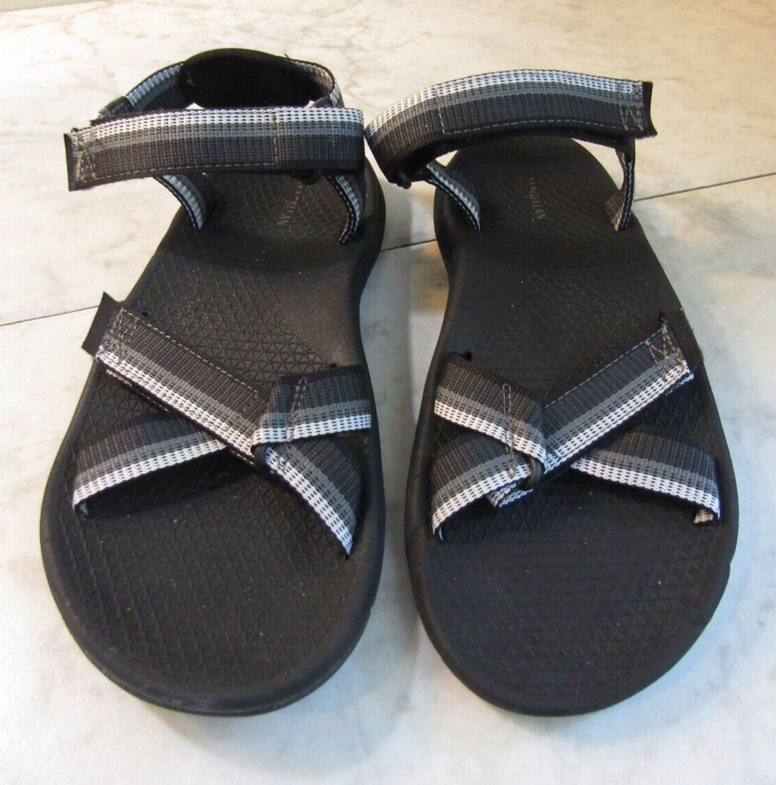 Magellan Outdoors Black Slingback Sandal Hook & Loop Women’s Size 9.5