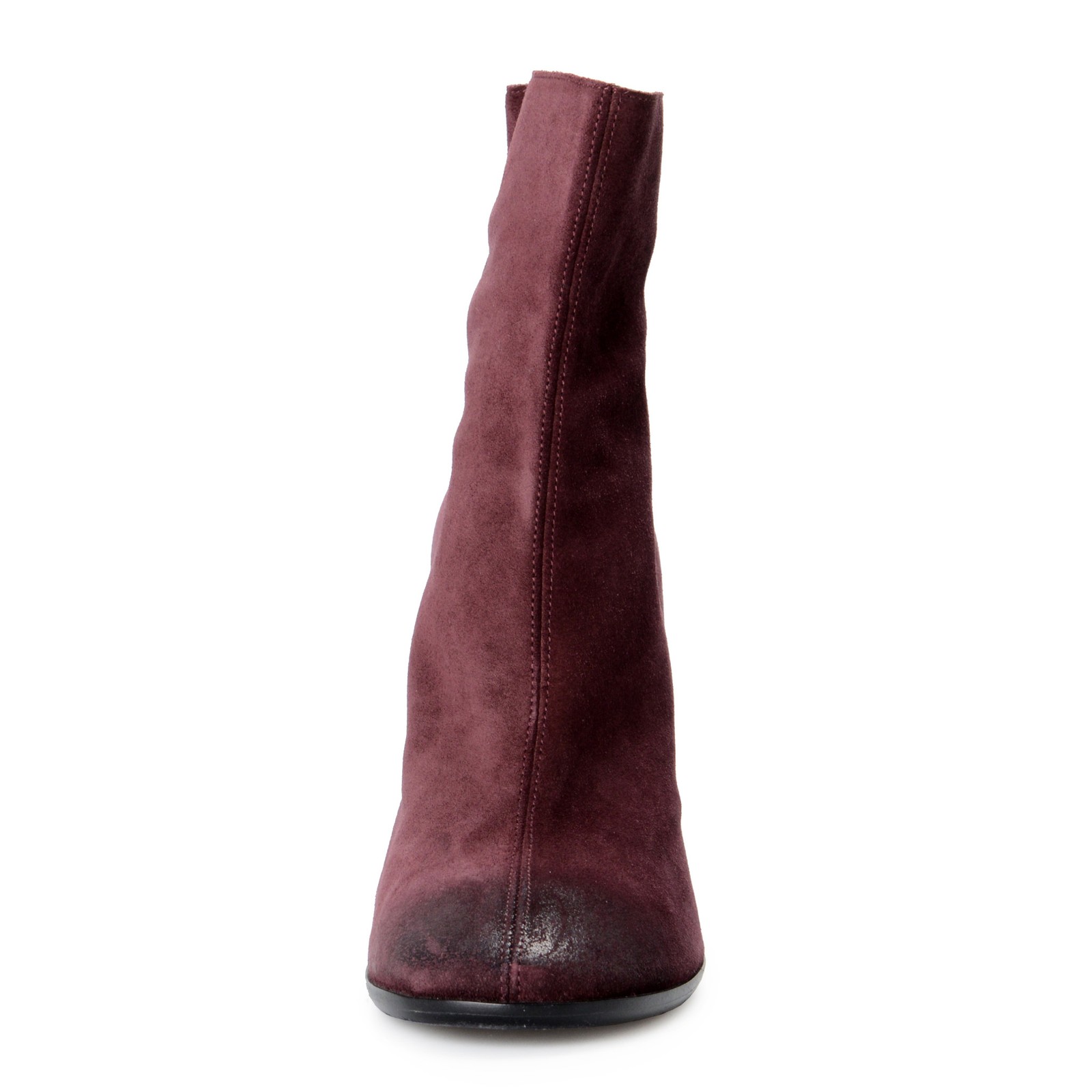 Just Cavalli Women’s Purple Suede Leather High Heel Boots Shoes US 9 IT 39
