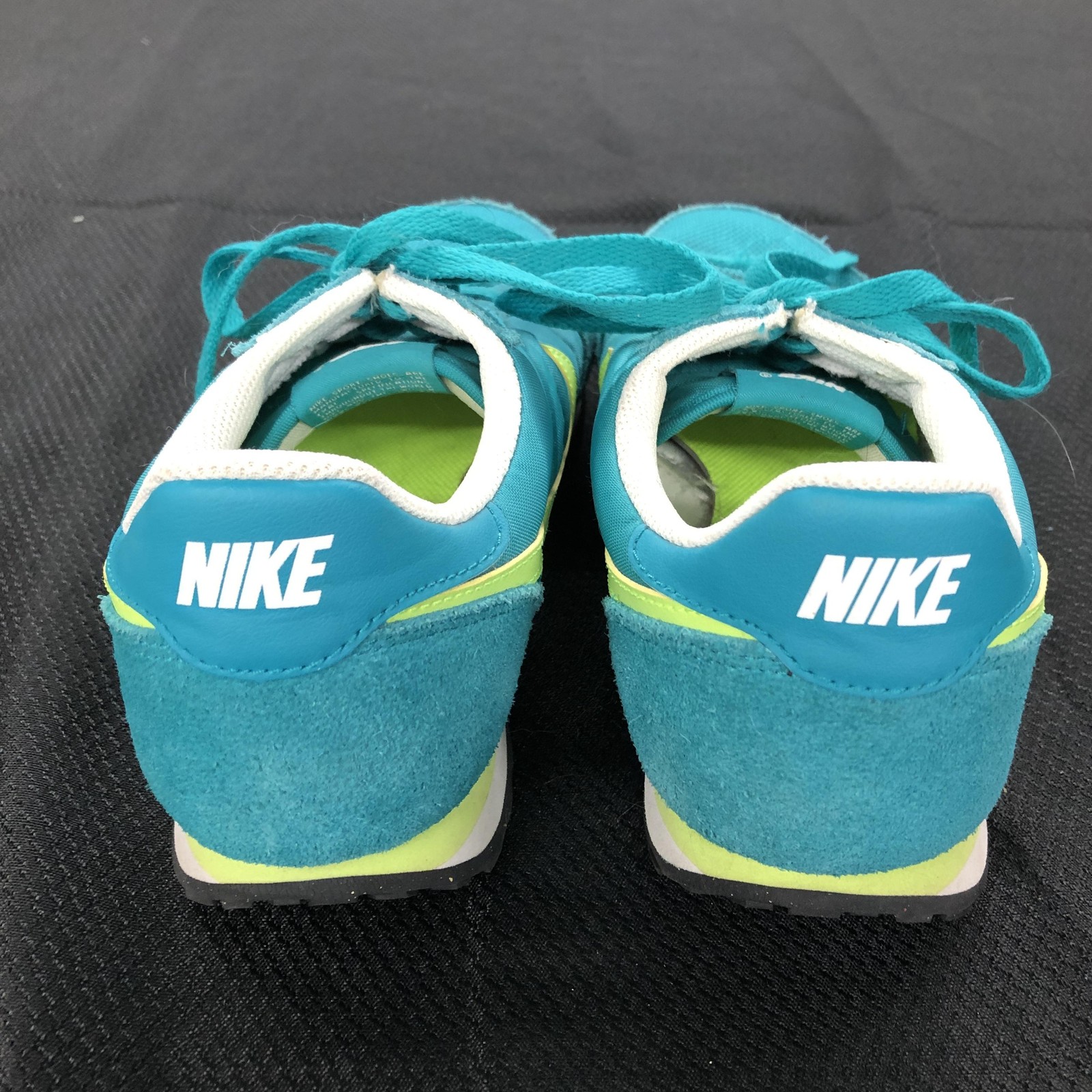 Nike Shoes Womens Size 9 Blue Teal Suede Mesh Running Retro Sneakers 644451-300