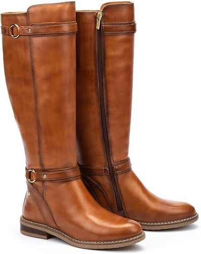 Pikolinos Aldaya 7612401-36 Boots Brandy Leather Knee High Womens sz 11 EU 42