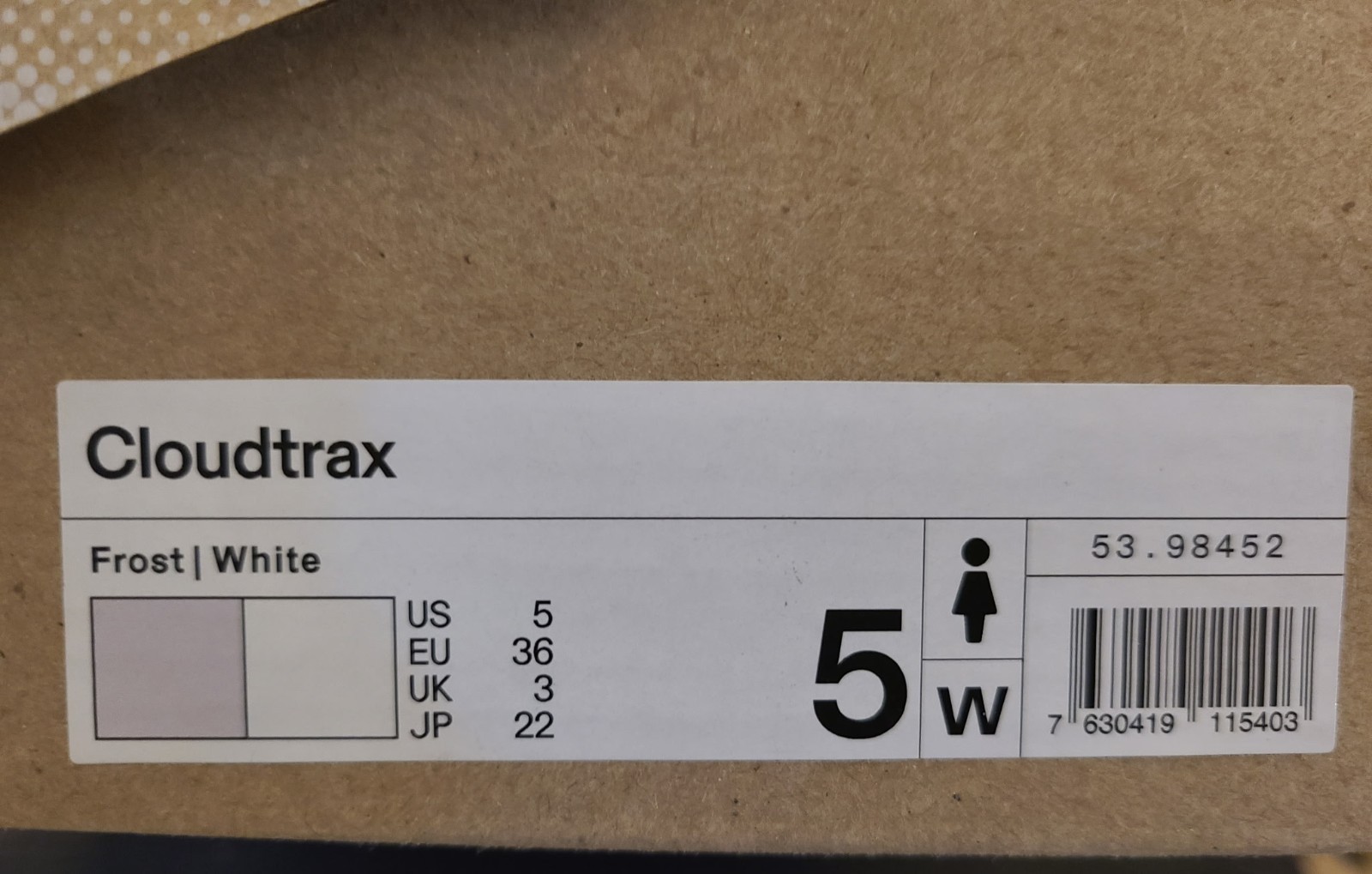 On Cloudtrax Mid Waterproof Frost White Orange Hiking Shoes Women’s US 5 EU 36