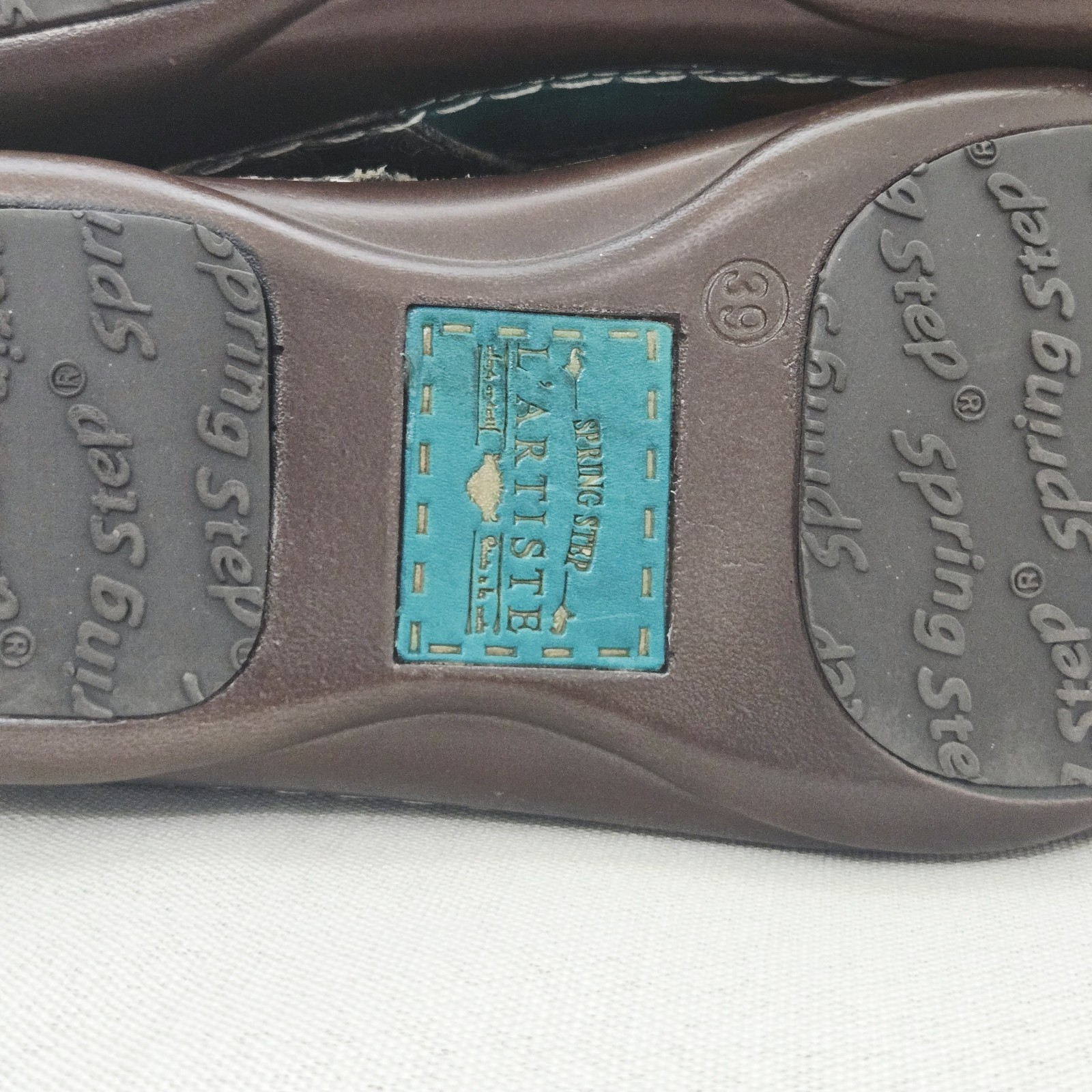 L’Artiste Spring Step Mary Jane Sandals Women’s 39 Multicolor Dexter Flats – EUC