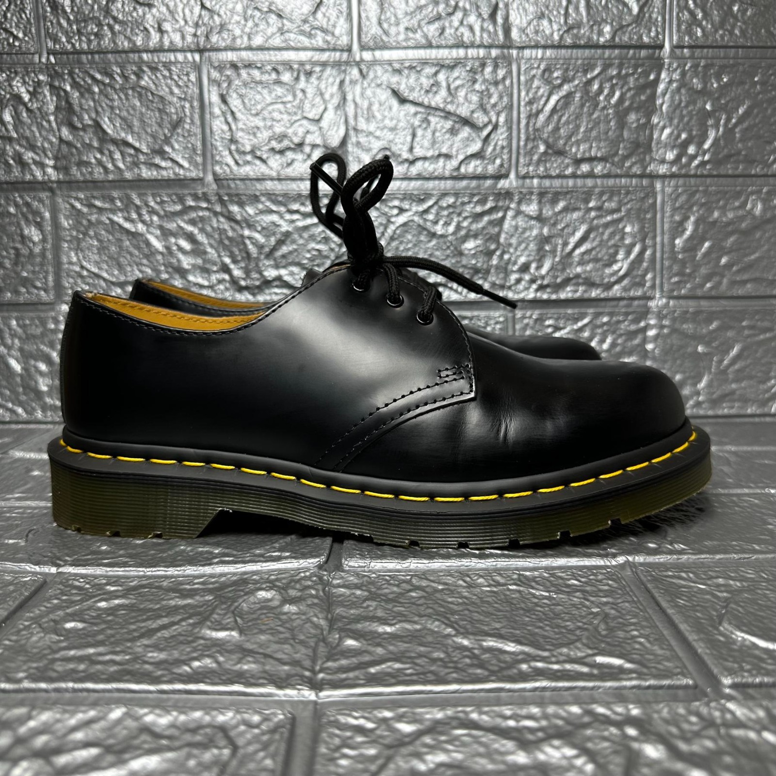 Dr. Martens AF500 GB04W Black Leather Ankle Boots Women’s US 7 New