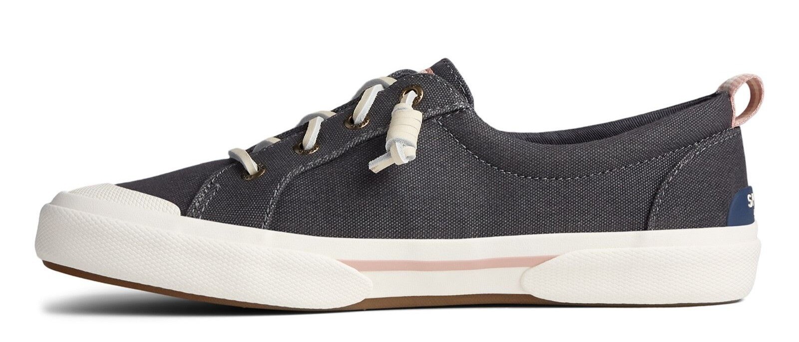 Sperry Women’s Pier Wave LTT Canvas Sneaker STS85891 Gray Size 7.5