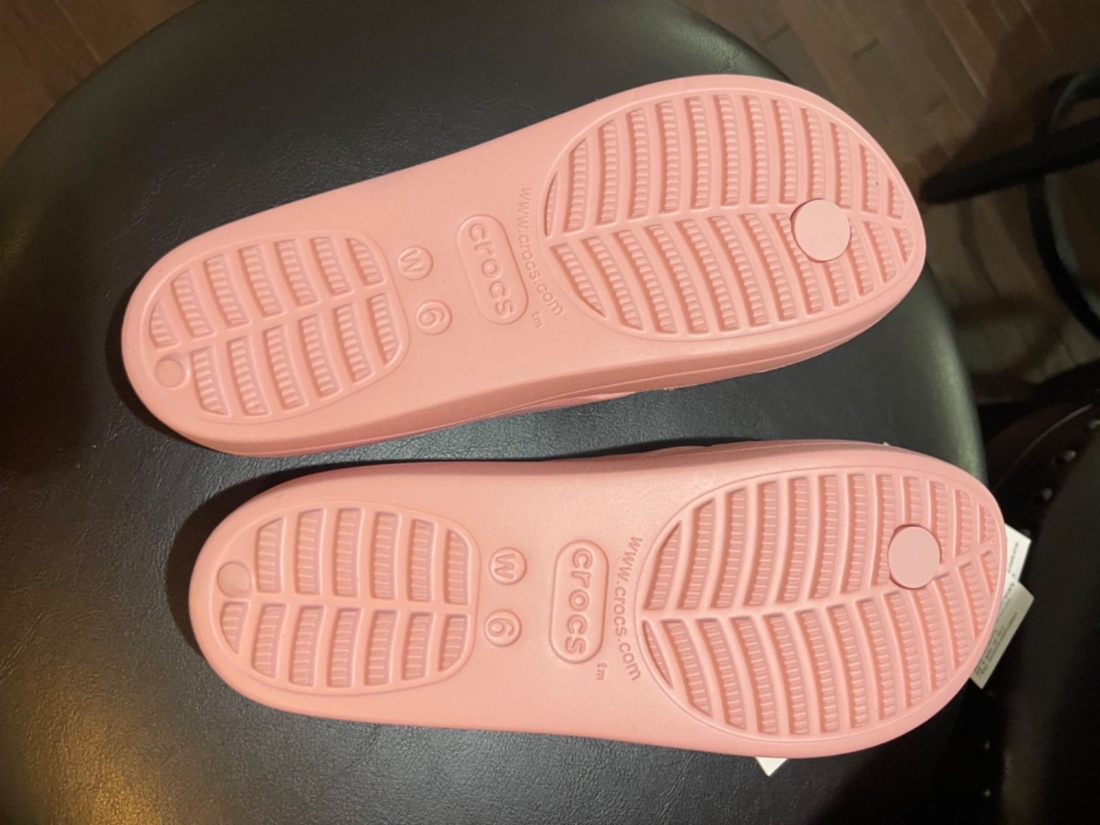 Crocs Baya Platform Flip Flop Pink Size 6 New with tags