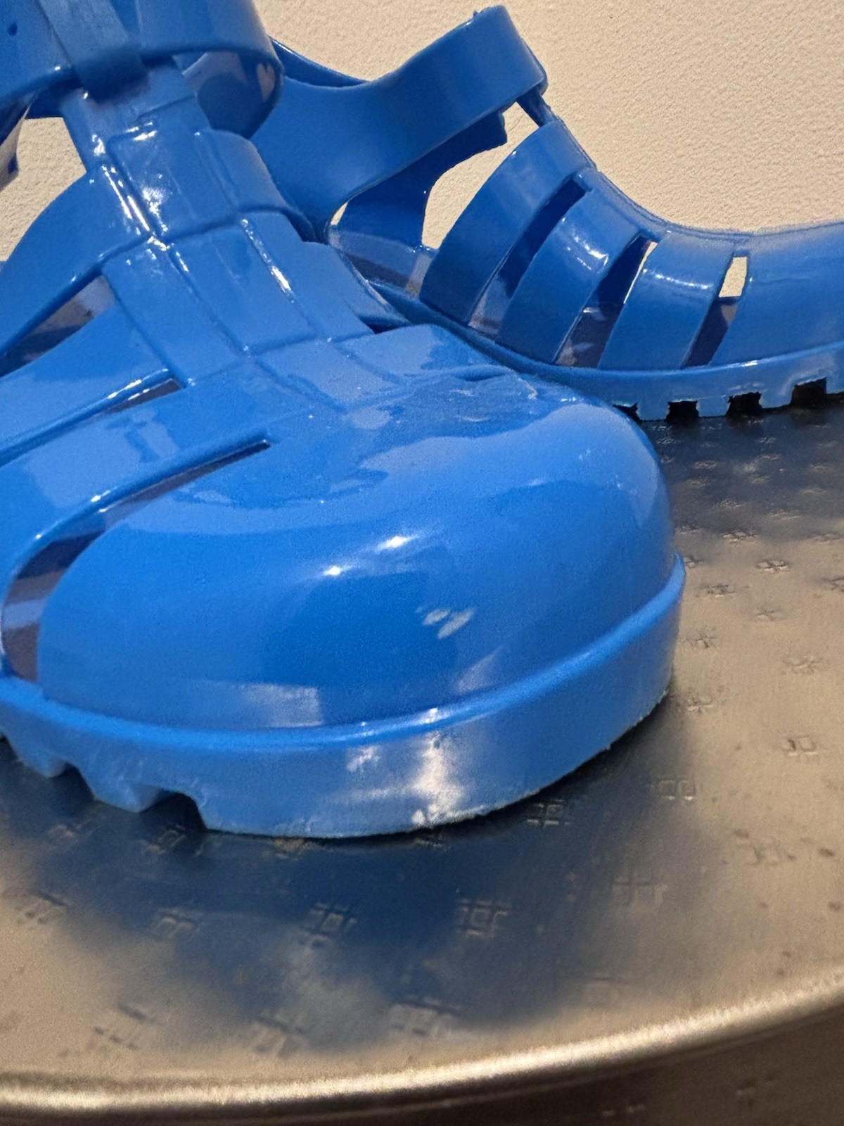 Kali Jelly Sandals With Heel In Blue