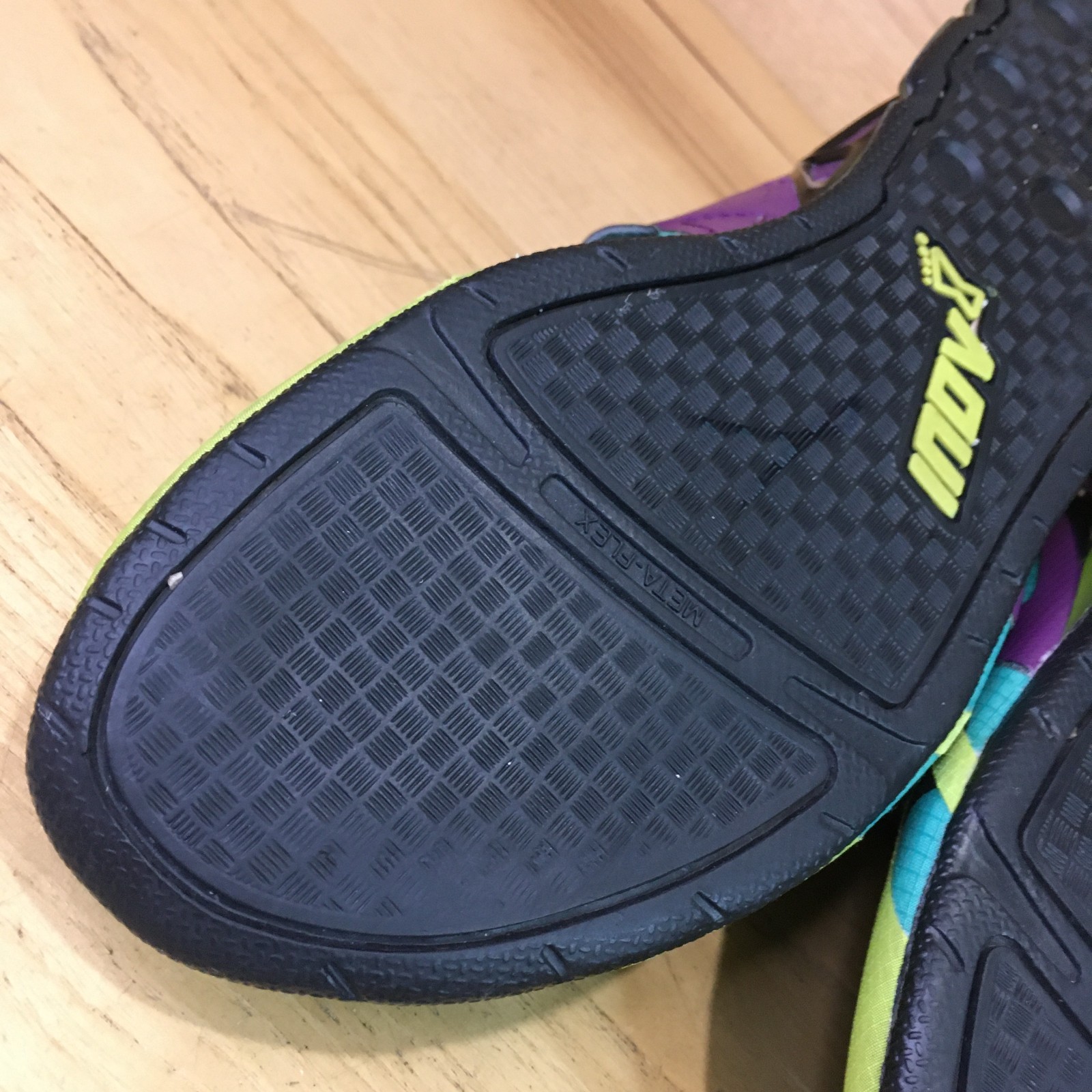 Inov-8 Fastlift 315 Shoes Women’s Sz 10.5 Weightlifting Training Gym Blue Yellow