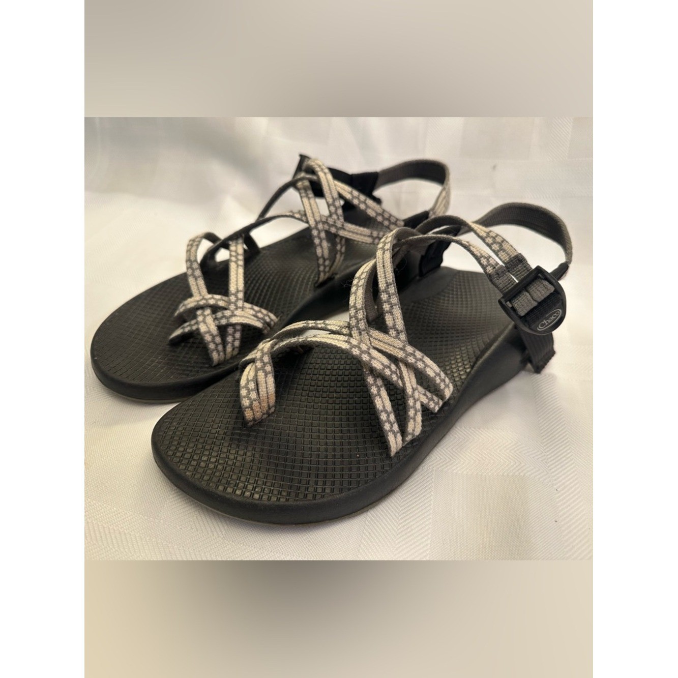 NWOT Chaco Women’s ZX/2 Yampa hiking sports sandals in Light Beam Gray, Sz. 11