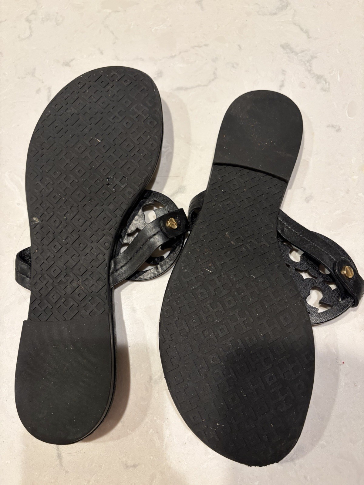 Tory Burch Women’s Miller Sandals Black size 8 Pre-owned