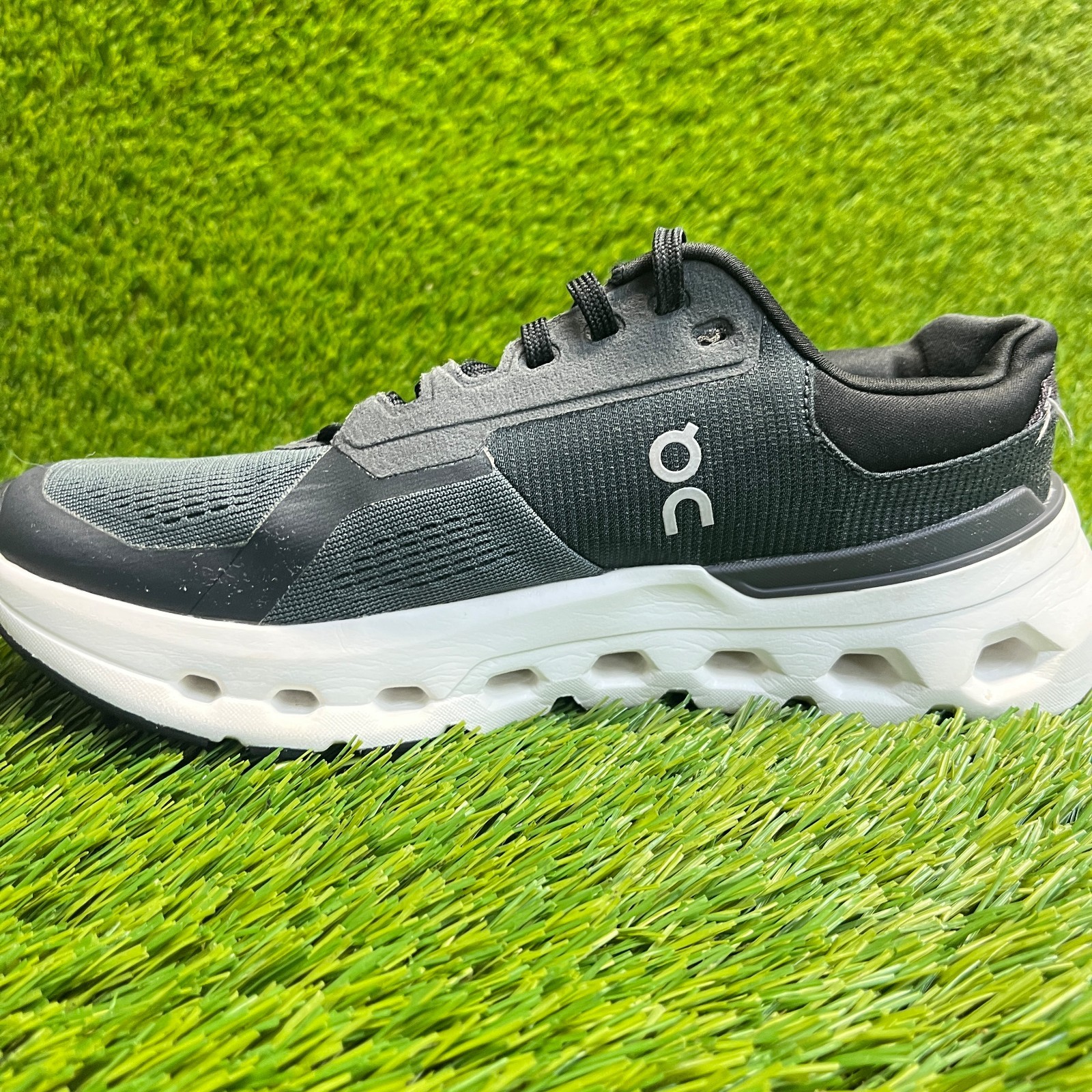 On Cloudrunner 2 Eclipse Black Womens Size 6.5 Walking Running Shoes Sneakers
