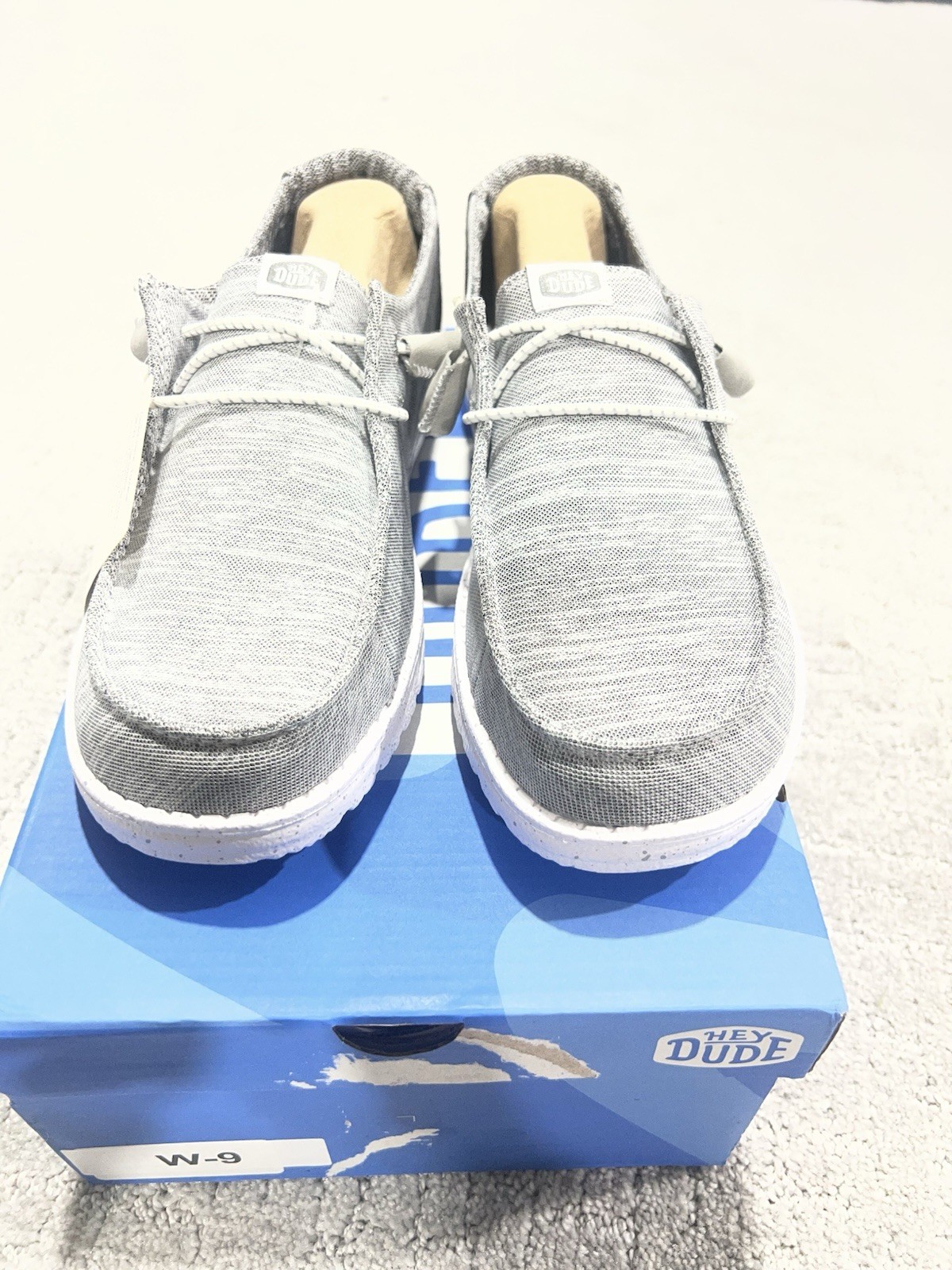 These Are Hey Dude Women’s Wendy Sport Knit Casual Slip-on Shoes Woman’s 9