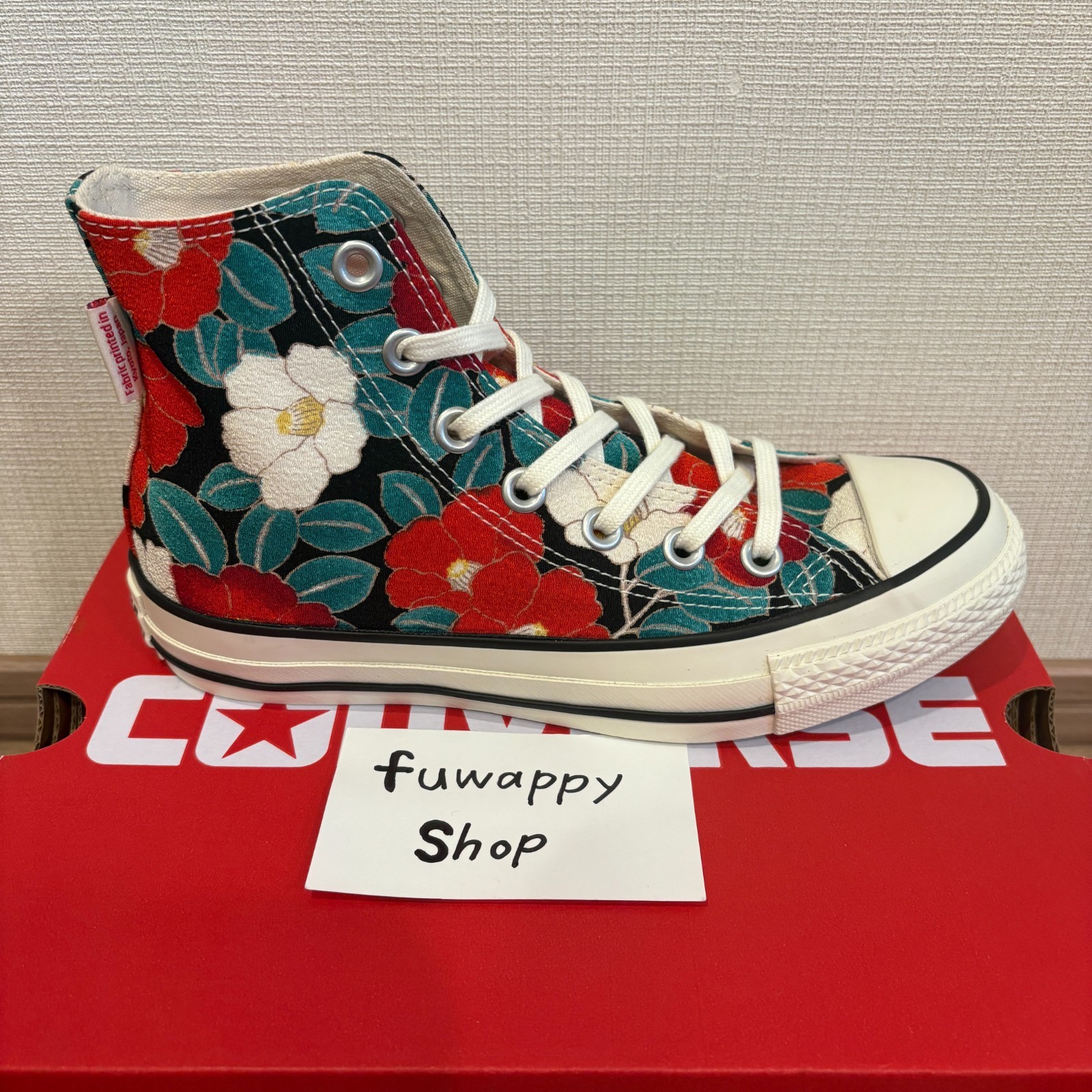 CONVERSE All Star WF HI / ippuya Collaboration Model BLACK/RED ABC-MART limited