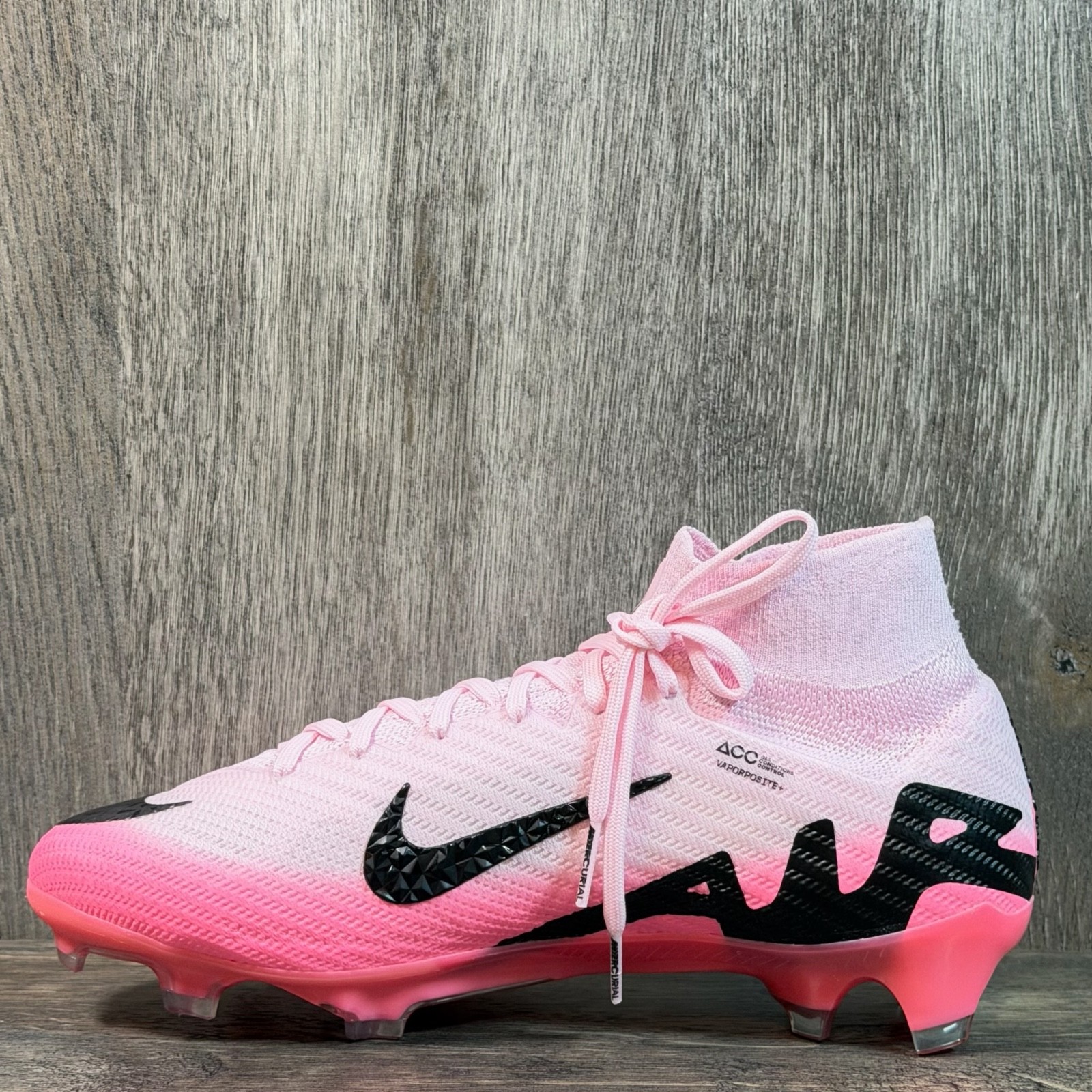 Nike Mercurial Superfly 9 Elite FG Soccer Cleats Women’s Sz 6.5 Pink FD0241-601