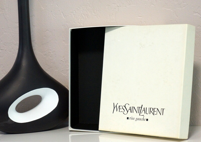 Yves Saint Laurent Empty Shoe Box for PUMP Platform Sandals YSL 100% Authentic