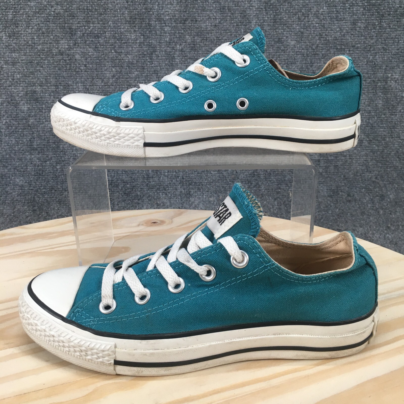 Converse Shoes Womens 6 Mens 4 Chuck Taylor All-Stars Sneakers Blue Lace Up Low