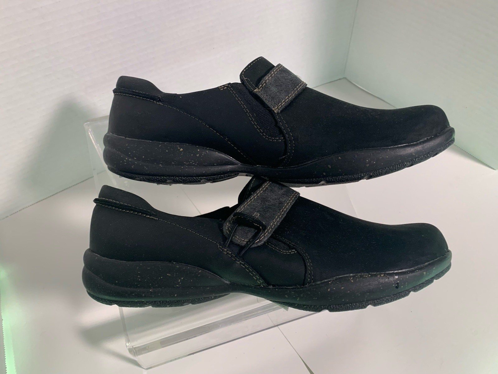 Clarks Womens Roseville Dot – Black Loafer US 10, EU 41.5