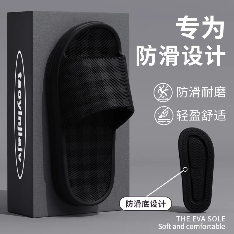 Thick Platform Bathroom Slippers Women Soft Sole EVA Indoor Slides
