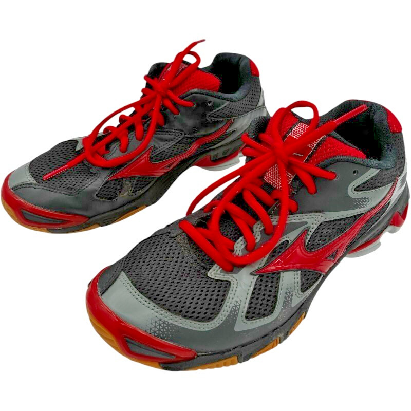 Mizuno Wave Bolt 5 Womens Volleyball Shoe black red size 9.5