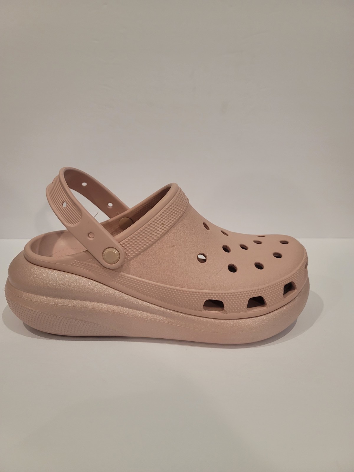Crocs Unisex – Adult Classic Stacked Clogs Platform, Pink, M11/W12.5 NWOT.