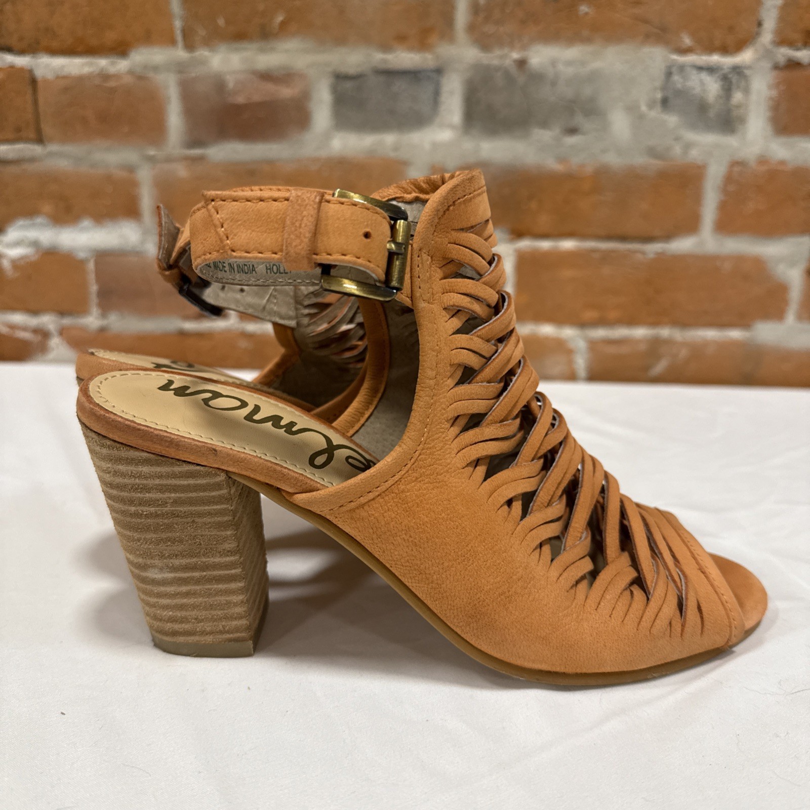 Sam Edelman® «Holly» Slingback Sandals Ginger S 6.5 MSRP $160