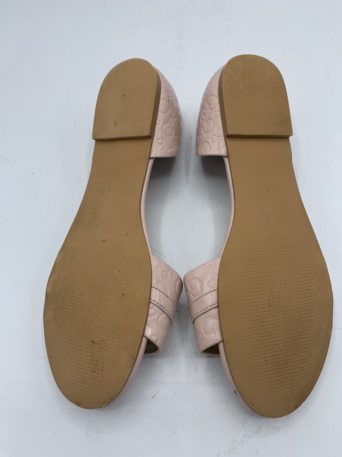 Guess Womens Shoes Open Toe Gflace Blush Pink Size 7