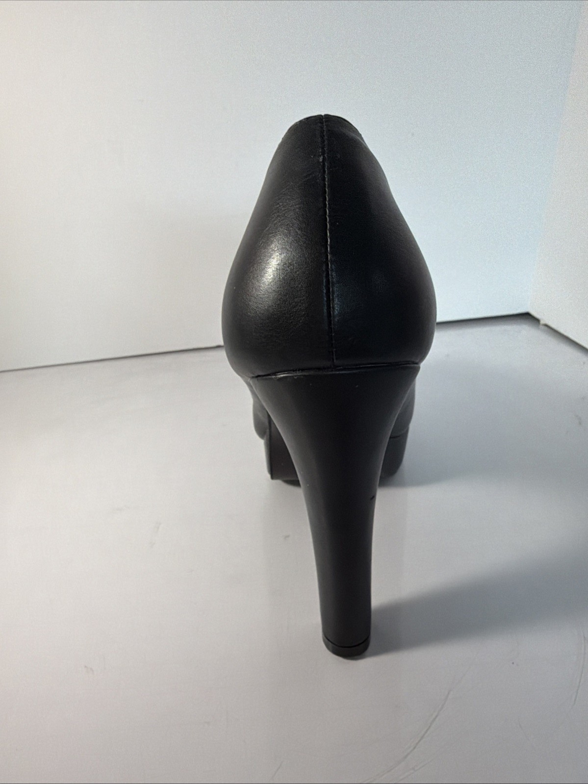 Torrid Platform Dress Pump Open Toe Women’s Size 12 Casual Heel Faux Black